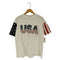 SUNPORT ©1996 USA製 シングルステッチ 星条旗 クルーネックTシャツ メンズ import:XL