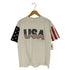 SUNPORT ©1996 USA製 シングルステッチ 星条旗 クルーネックTシャツ メンズ import:XL