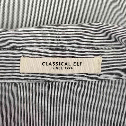 クラシカルエルフ CLASSICAL ELF 肩開きリボンドロストシャツ レディース JPN:L