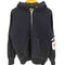 GLIMMER ステッチワ―クジップアップパーカー メンズ import:M
