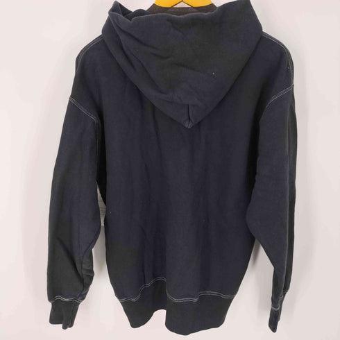 GLIMMER ステッチワ―クジップアップパーカー メンズ import:M