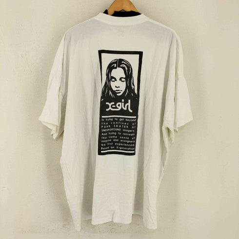 エックスガール X-girl WORDS FACE S/S BIG TEE レディース JPN:M