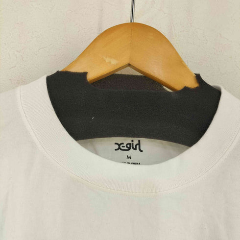 エックスガール X-girl WORDS FACE S/S BIG TEE レディース JPN:M
