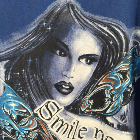 フルーツオブザルーム FRUIT OF THE LOOM LOW RIDER 両面プリント S/S TEE メンズ import:L