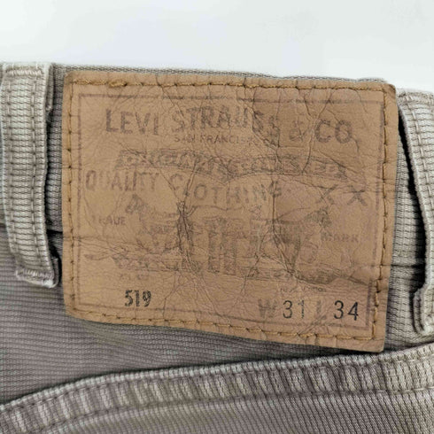 リーバイス Levis 70s 42TALON BIGE 裏3 519 ベッドフォード ピケパンツ コーデュロイパンツ メンズ W:31 L:34