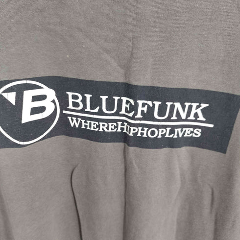 ユナイテッドスポーツ UNITED SPORTS 90S USA製 BLUEFUNK プリント S/S TEE シングルステッチ メンズ import:XL
