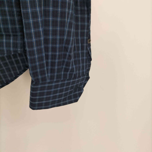 アベイシングエイプ A BATHING APE 00S ユニオンジャックタグ スモールエイプロゴ チェックシャツ メンズ JPN:L