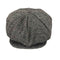 ニューヨークハット NEWYORK HAT&CAP CO. USA製 ツイードハンチング ネップ メンズ L