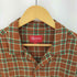 シュプリーム Supreme 19SS Plaid Rayon Shirtレーヨンチェックオープンカラーシャツ メンズ import:L