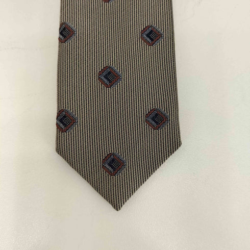 ユナイテッドアローズ UNITED ARROWS HANDMADE シルク総柄ネクタイ メンズ
