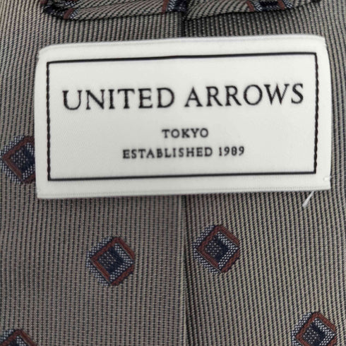 ユナイテッドアローズ UNITED ARROWS HANDMADE シルク総柄ネクタイ メンズ