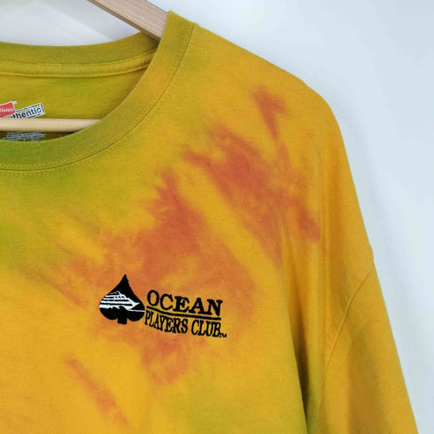 ヘインズ Hanes OCEAN PLAYERS CLUB タイダイ クルーネックTシャツ メンズ import:XL