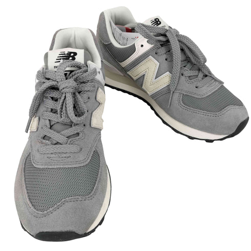 ニューバランス NEW BALANCE U574UL2 シルバー/キャメル レディース JPN:24.5