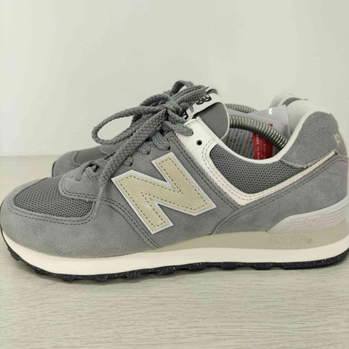 ニューバランス NEW BALANCE U574UL2 シルバー/キャメル レディース JPN:24.5