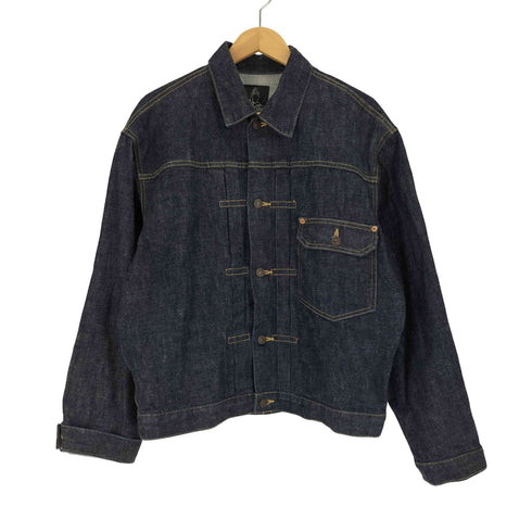 DOPE&DRAKKAR 1ST 型 セルビッチ デニム ジャケット 濃紺 メンズ FREE