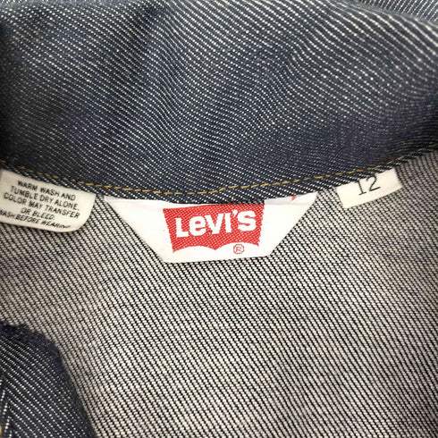 リーバイス Levis 80-90S 三角タグ オレンジタブ スナップボタン デニムジャケット レディース 12