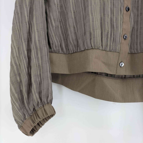 ケレン kelen 23SS LENY シアーチェックジャケット レディース JPN:M