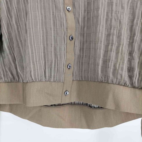ケレン kelen 23SS LENY シアーチェックジャケット レディース JPN:M