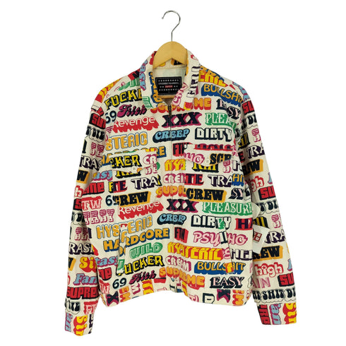 シュプリーム Supreme Text Work Jacket テキストワークジャケット メンズ import:L