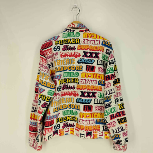 シュプリーム Supreme Text Work Jacket テキストワークジャケット メンズ import:L