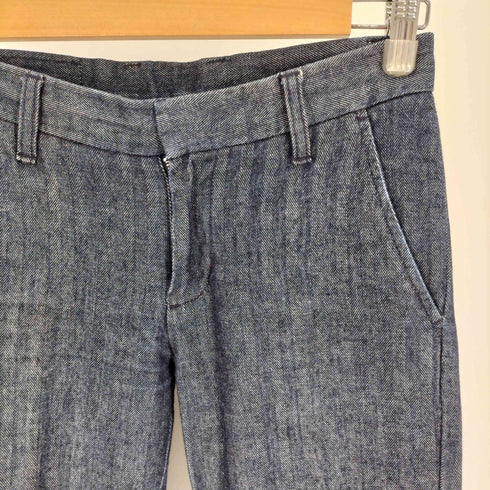 ポロジーンズカンパニーラルフローレン POLO JEANS COMPANY RALPH LAUREN ジップフライ ヘリンボーン デニム パンツ ローライズ レディース 0