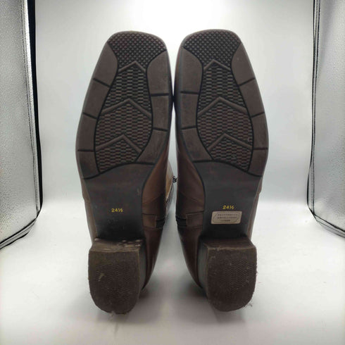 ヒミコ 卑弥呼 Water Massage レザー ロングブーツ レディース JPN:24.5