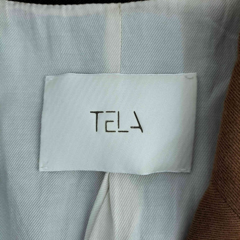 テラ TELA イタリア製 ウール テーラードジャケット レディース 42