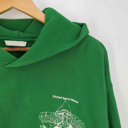 エイチアンドエム H&M Edition by John Boyega EARTH 両面プリント プルオーバーパーカー メンズ import:M