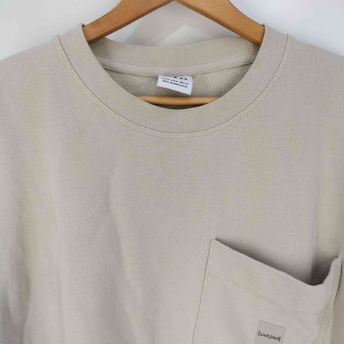 ザラ ZARA クルーネック ポケットカットソー メンズ import:M