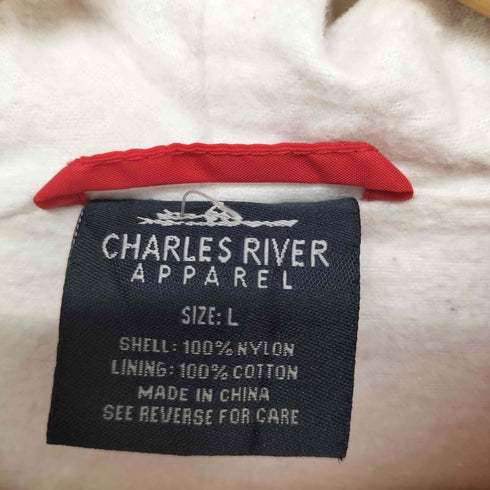 チャールズリバー CHARLES RIVER ロゴ刺繍アノラックジャケット メンズ JPN:L