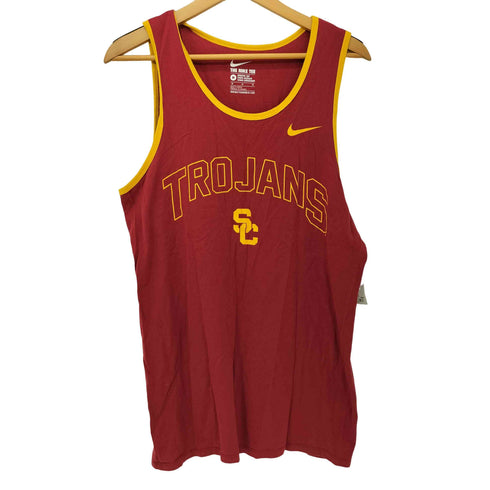 ナイキ NIKE 前面プリント ノースリーブ タンクトップ メンズ import:M