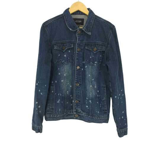 ADG HOMME ペイント加工デニムジャケット メンズ JPN:XL
