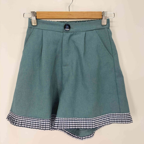 LA POMME petit セットアップ ギンガムフリル ジャケット ショーツ レディース M/M