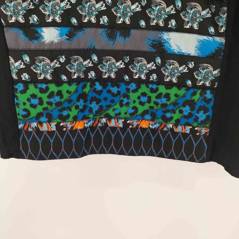 ケンゾーパリス KENZO PARIS フリル ブラウス クレイジーパターン レディース JPN:36