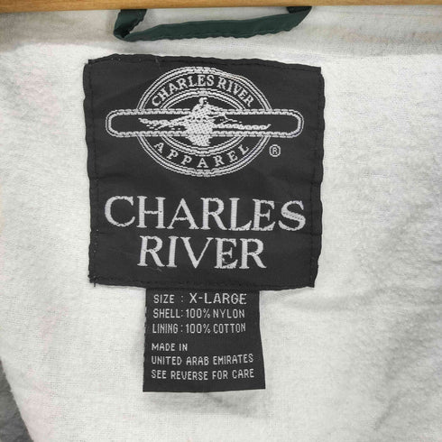 チャールズリバー CHARLES RIVER ロゴプリントアノラックジャケット メンズ JPN:XL