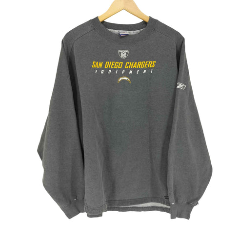 リーボック Reebok NFL ロゴプリントクルーネックスウェット メンズ JPN:XL