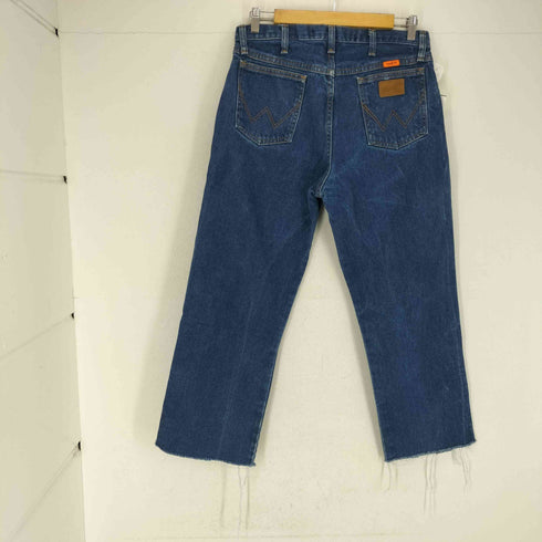 ラングラー Wrangler ワイドカットオフデニム メンズ 32×34