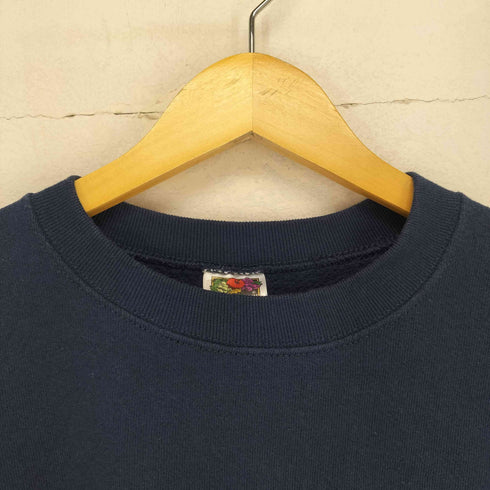 フルーツオブザルーム FRUIT OF THE LOOM ロゴ刺繍クルーネックスウェット メンズ JPN:XL