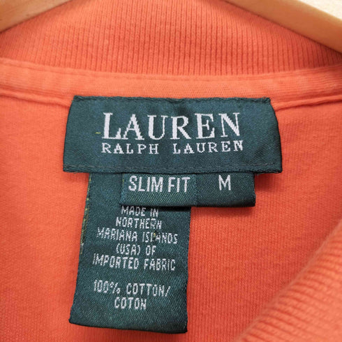 ローレンラルフローレン LAUREN RALPH LAUREN ロゴ刺繍ポロシャツ メンズ JPN:M