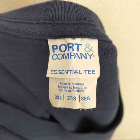 ポートアンドカンパニー PORT and COMPANY 2021 両面プリントクルーネックTシャツ メンズ 3XL