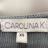 CAROLINA K 総柄 レースアップ ニットワンピース レディース XS