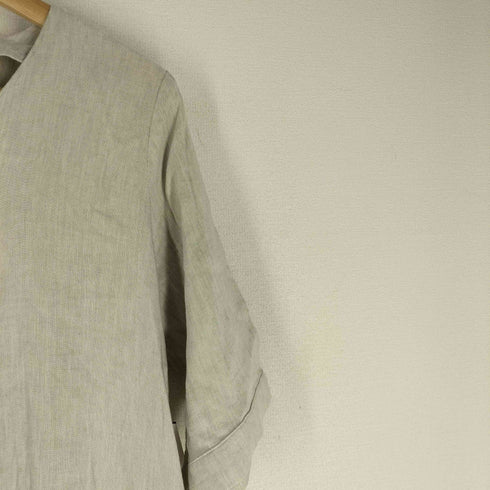 アンドマイラ and myera リネン混 刺繍ワンピース レディース JPN:L