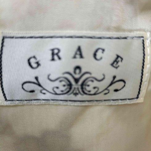 グレースコンチネンタル GRACE CONTINENTAL ゴールドレース 花柄スカート レディース JPN:36