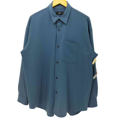 ハレ HARE ポリエステル レギュラーカラー L/S シャツ メンズ M