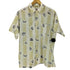 gayson S/S 開襟バンブー柄 コットンアロハシャツ メンズ JPN:M