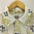 gayson S/S 開襟バンブー柄 コットンアロハシャツ メンズ JPN:M