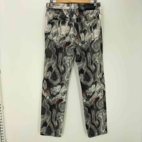 ジョンローレンスサリバン JOHN LAWRENCE SULLIVAN PRINTED DENIM 5POCKET PANTS メンズ JPN:46