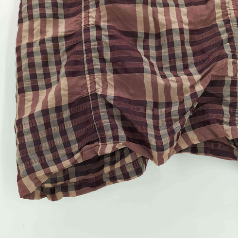 ミュラーオブヨシオクボ muller of yoshiokubo shirring skirt チェック柄 シャーリング スカート レディース JPN:36
