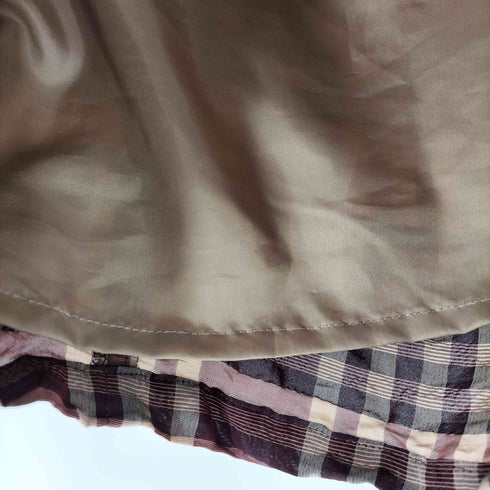 ミュラーオブヨシオクボ muller of yoshiokubo shirring skirt チェック柄 シャーリング スカート レディース JPN:36