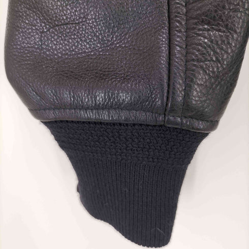 ラベンハム LAVENHAM レザー切替スタジャン レディース JPN:36